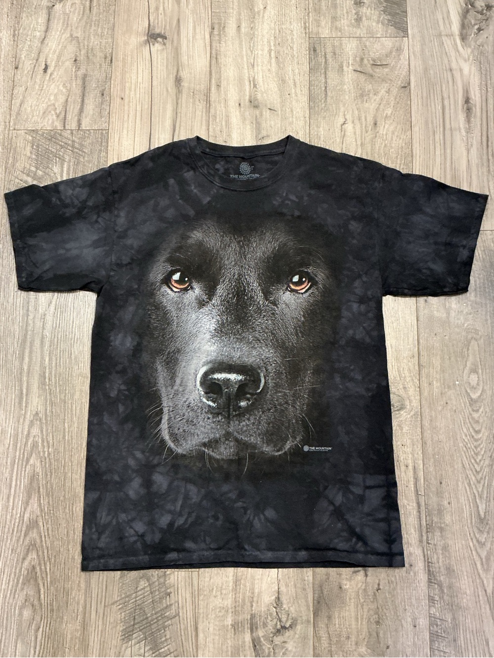 The Mountain Black Labrador Face Tee - Black